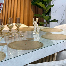 Cargar imagen en el visor de la galería, Comedor Génova con sillas Venecia 8 puestos