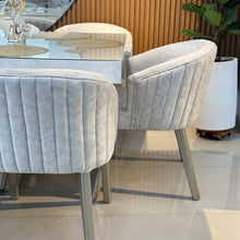 Cargar imagen en el visor de la galería, Comedor Génova con sillas Venecia 8 puestos