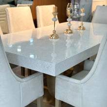 Cargar imagen en el visor de la galería, Comedor Hexagonal con sillas Melany 8 puestos