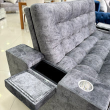 Cargar imagen en el visor de la galería, Sofa Cama Copero Gris