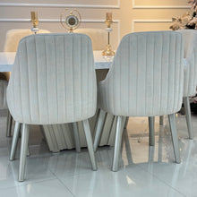 Cargar imagen en el visor de la galería, Comedor Genova con sillas Dubai