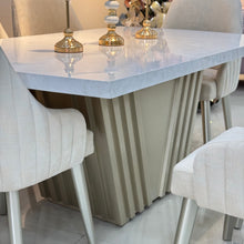Cargar imagen en el visor de la galería, Comedor Genova con sillas Dubai