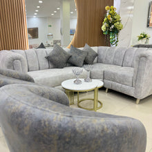 Cargar imagen en el visor de la galería, Sala L Karen con sillas Opalo