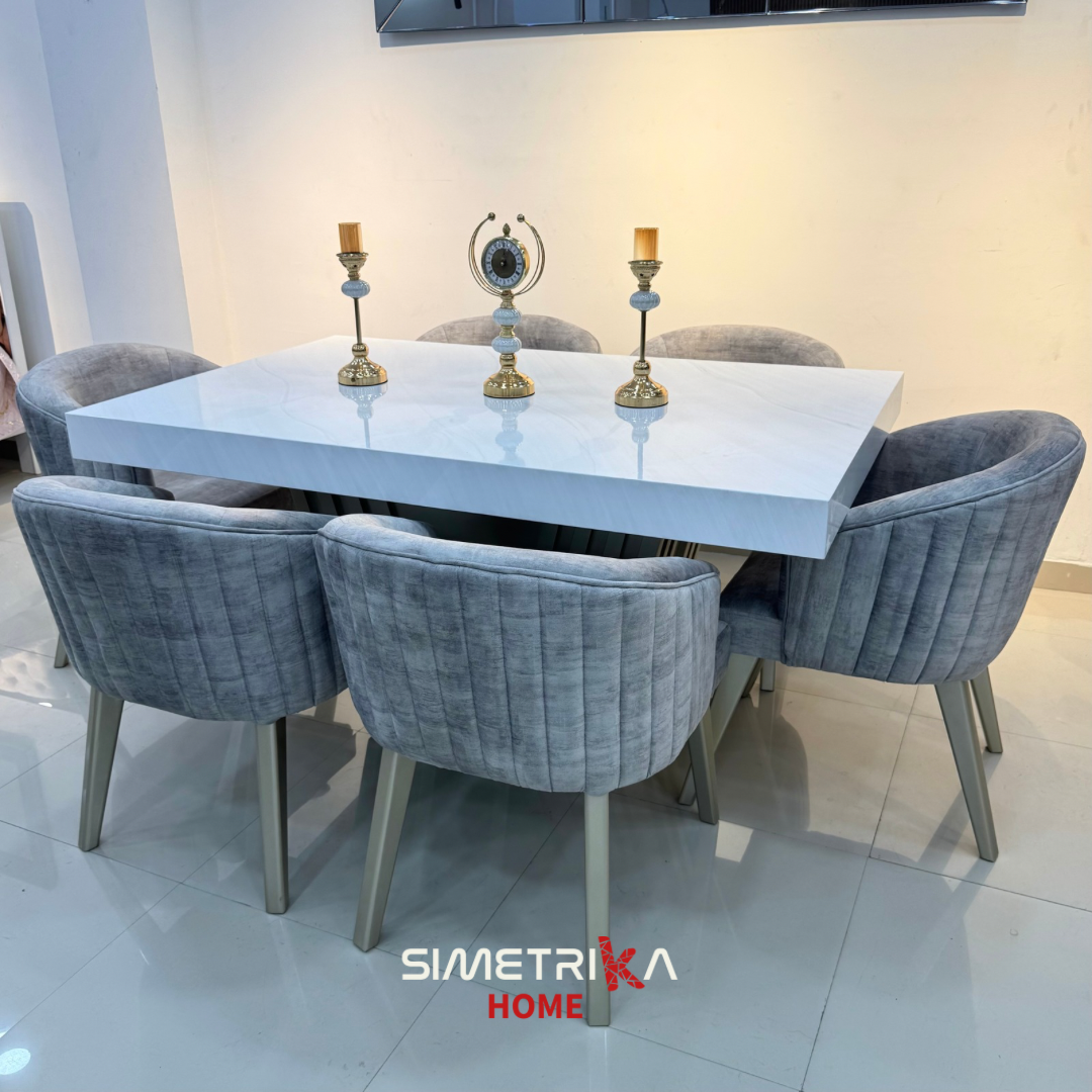 Comedor Génova con sillas Venecia