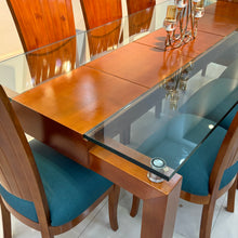 Cargar imagen en el visor de la galería, Comedor Dakota con sillas Avanico 8 puestos
