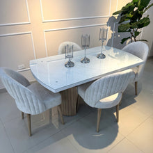 Cargar imagen en el visor de la galería, Comedor Brooklyn con sillas Katy
