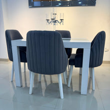 Cargar imagen en el visor de la galería, Comedor Venecia con sillas Dubai
